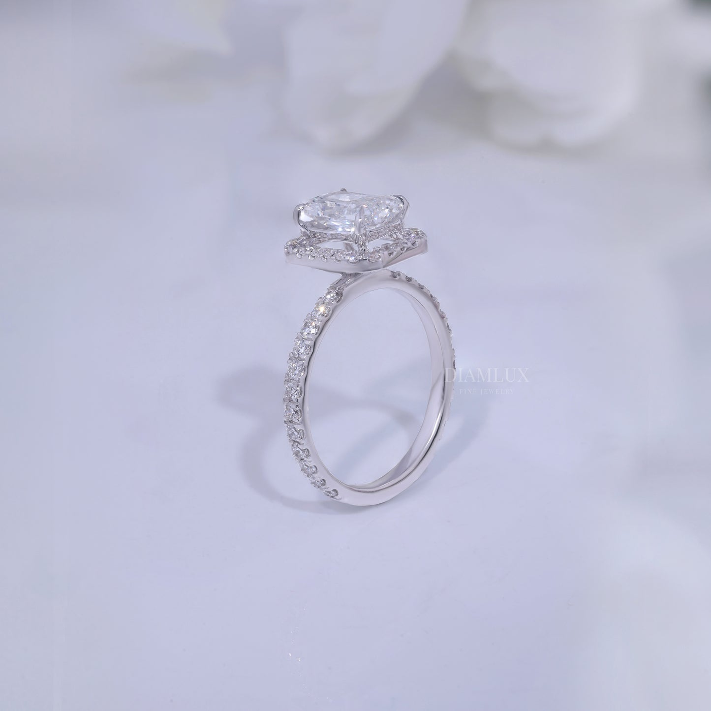 10kt Gold Lab Diamond Ring Diamlux Fine Jewelry