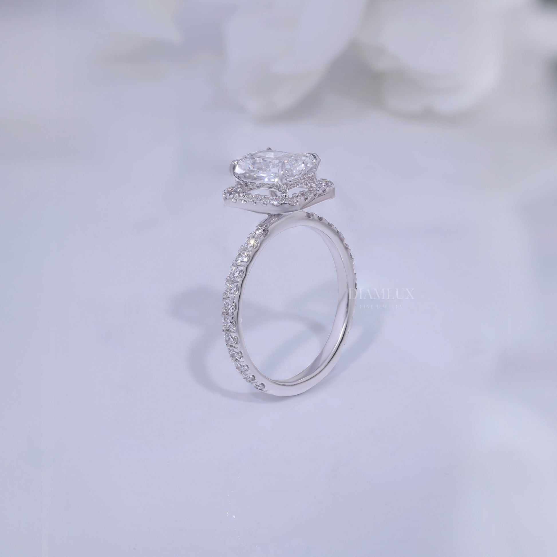 10kt Gold Lab Diamond Ring Diamlux Fine Jewelry