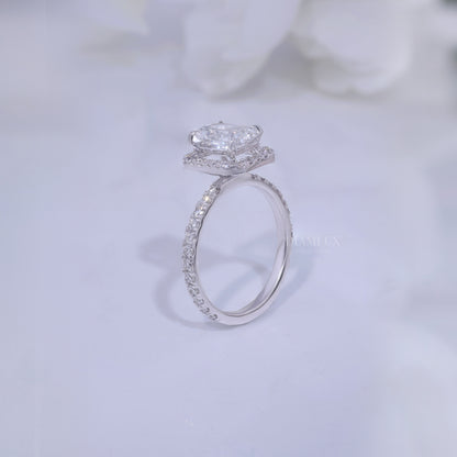 10kt Gold Lab Diamond Ring Diamlux Fine Jewelry