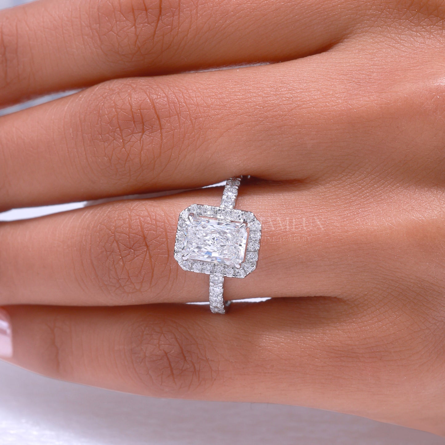 10kt Gold Lab Diamond Ring Diamlux Fine Jewelry