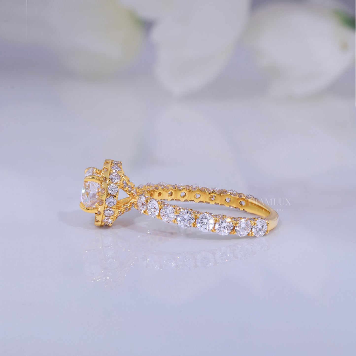 10kt Gold Diamond Ring Diamlux Fine Jewelry