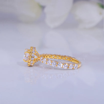 10kt Gold Diamond Ring Diamlux Fine Jewelry