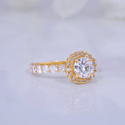 10kt Gold Diamond Ring Diamlux Fine Jewelry