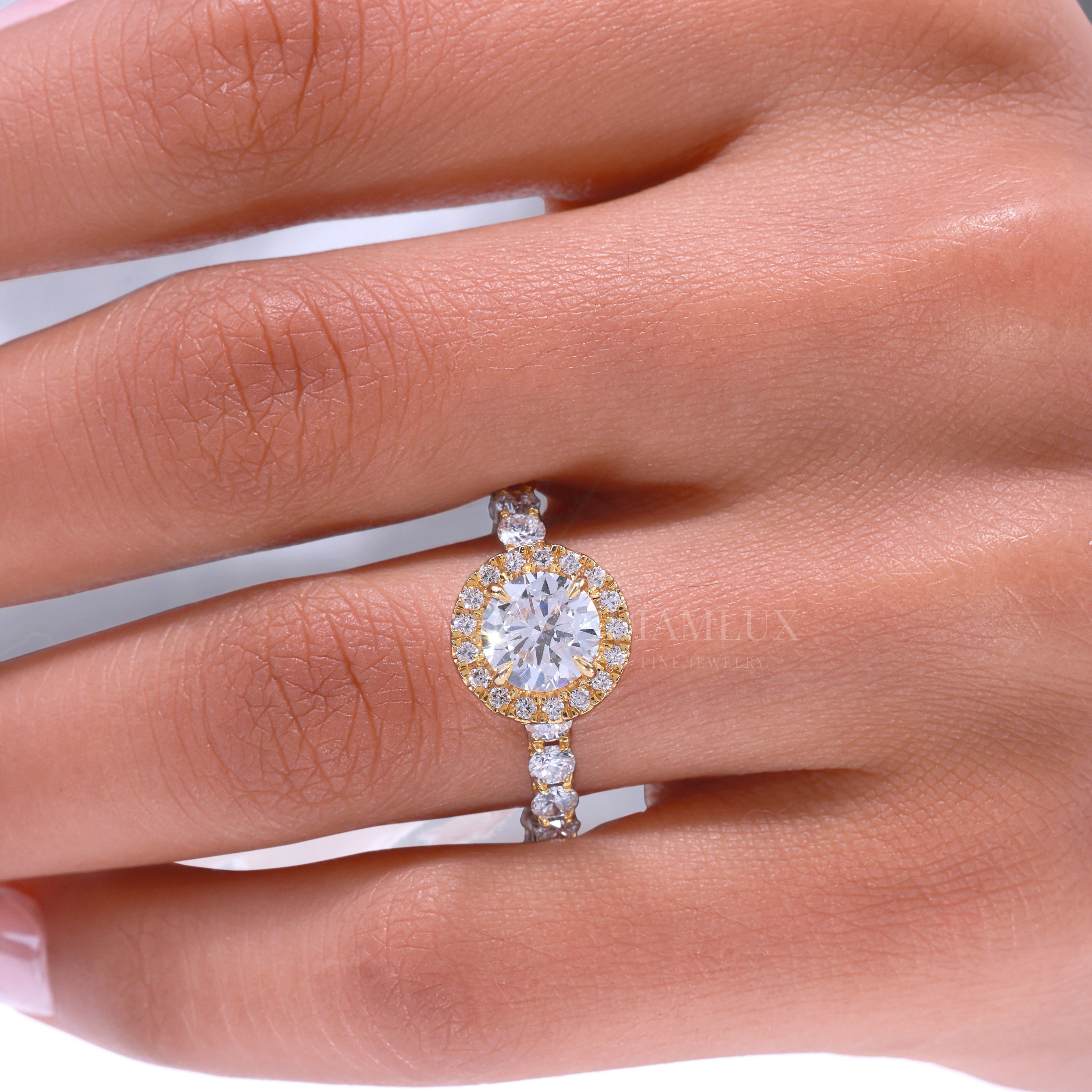 10kt Gold Diamond Ring Diamlux Fine Jewelry