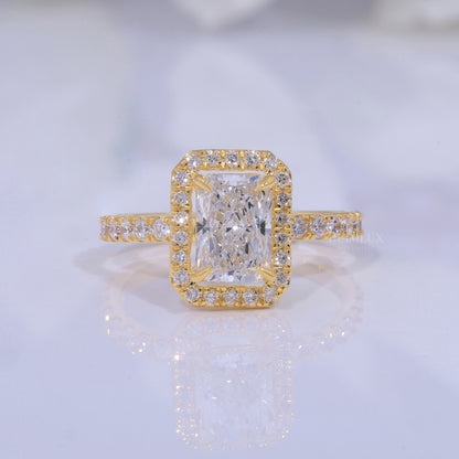 10kt Gold Lab Diamond Ring Diamlux Fine Jewelry