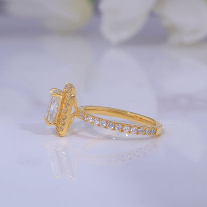 10kt Gold Lab Diamond Ring Diamlux Fine Jewelry
