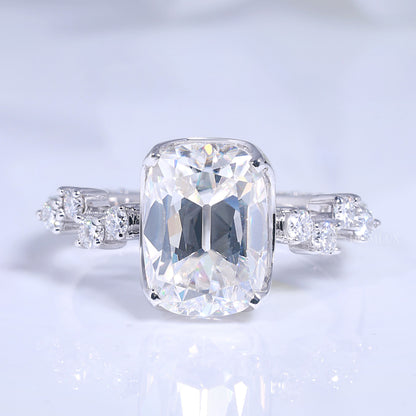 Elegant Cushion Cut Diamond Engagement Ring Diamlux Fine Jewelry