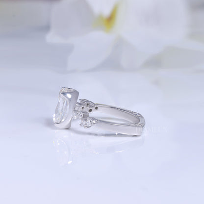 Elegant Cushion Cut Diamond Engagement Ring Diamlux Fine Jewelry