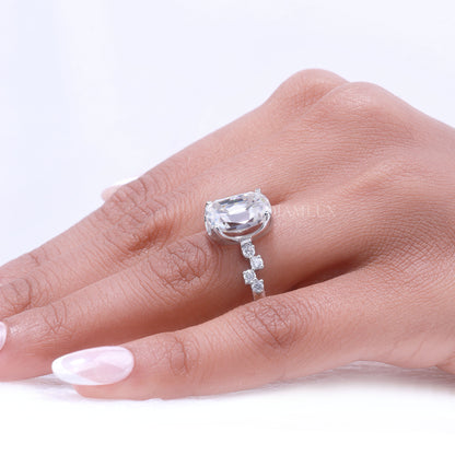 Elegant Cushion Cut Diamond Engagement Ring Diamlux Fine Jewelry