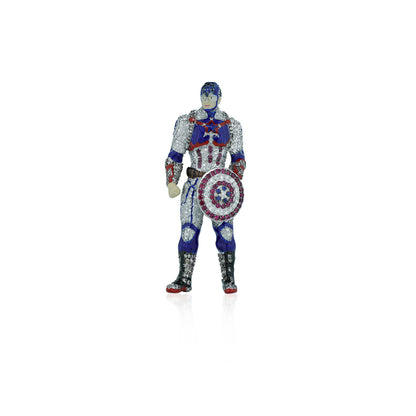 "IRON MAN" Fully Iced-Out VVS Moissanite Diamond Pendant 