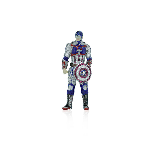 "IRON MAN" Fully Iced-Out VVS Moissanite Diamond Pendant 