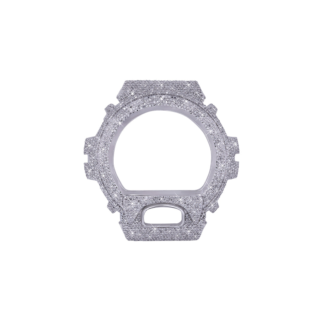 G-Shock Watch Bezel-VVS Moissanite Diamond Diamlux