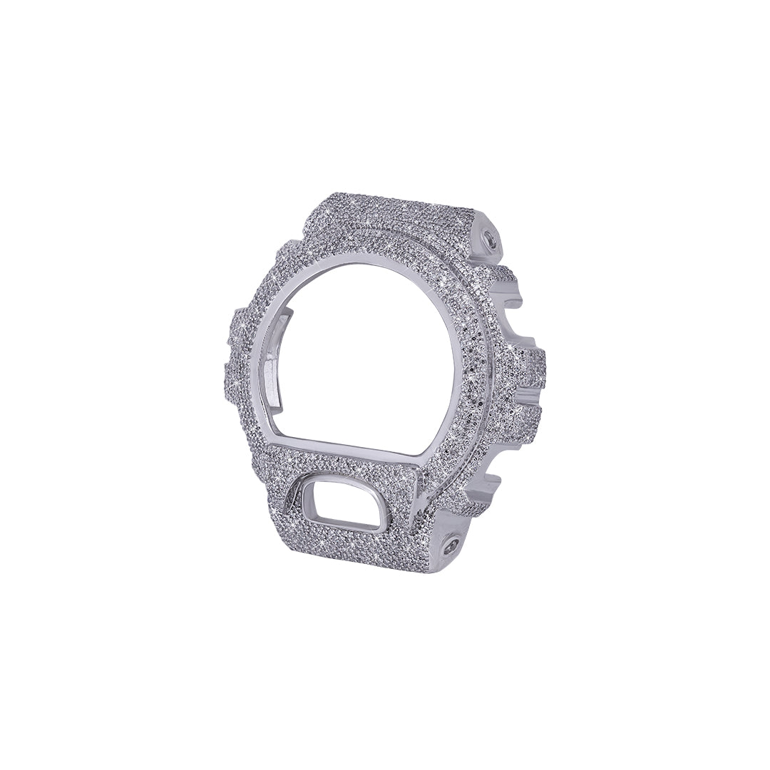 G-Shock Watch Bezel-VVS Moissanite Diamond Diamlux
