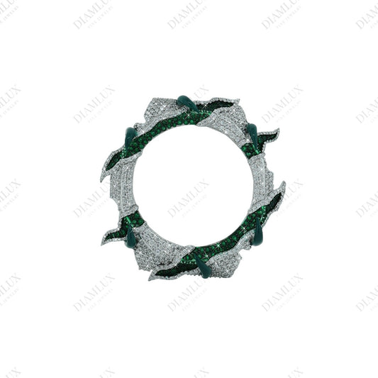 Thunder G-shock Bezel Available in Moissanite and Natural Diamonds Diamlux
