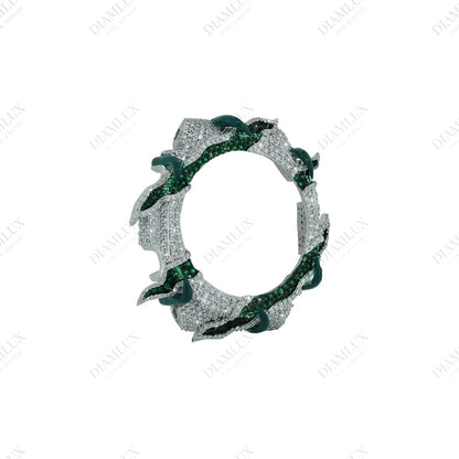 Thunder G-shock Bezel Available in Moissanite and Natural Diamonds Diamlux