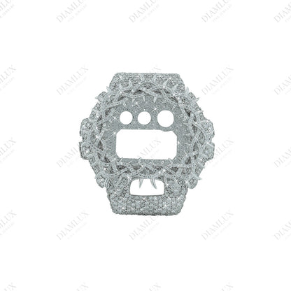Throns G-Shock Watch Bezel in Natural Diamond Diamlux Fine Jewelry