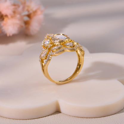 10kt Gold Lab Diamond Ring Diamlux Fine Jewelry