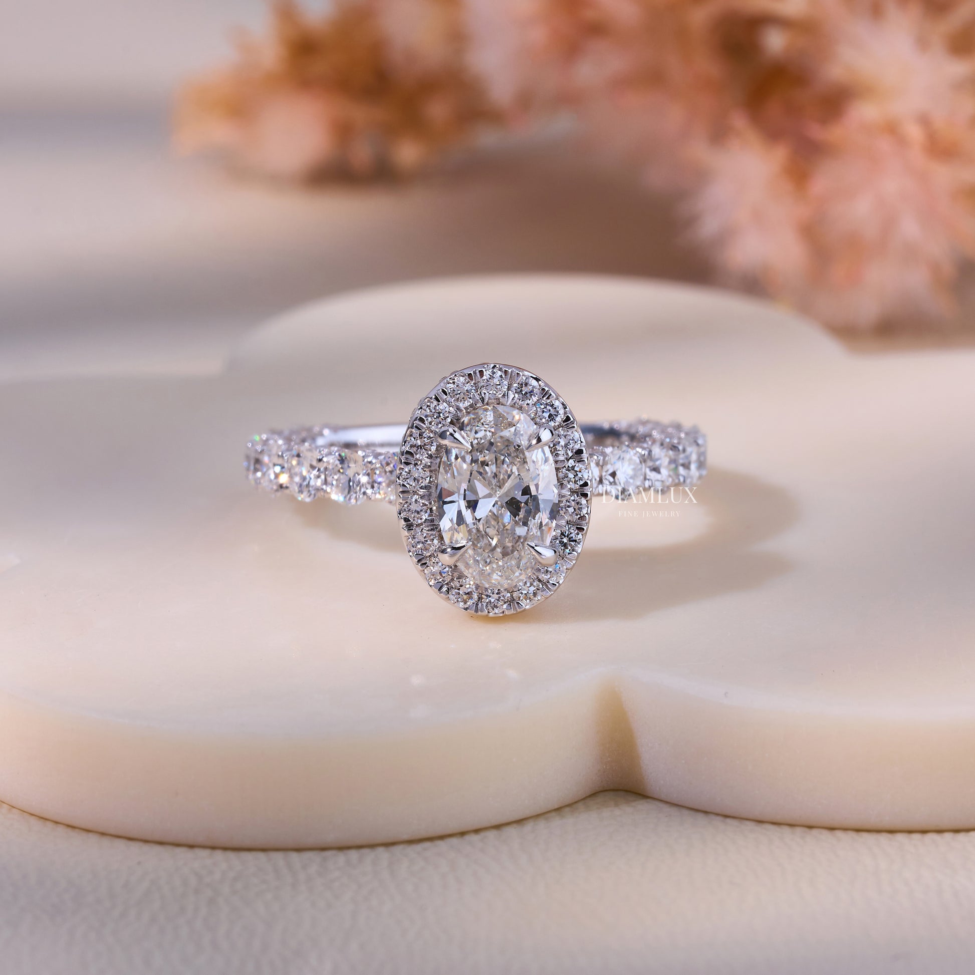 10kt Gold Lab Diamond Ring Diamlux Fine Jewelry