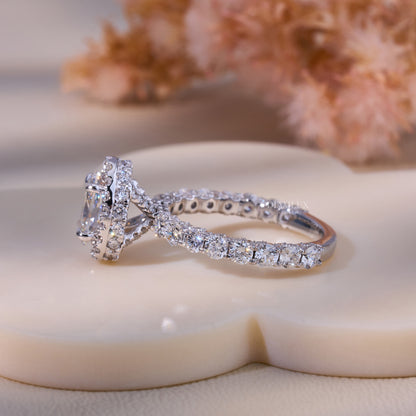 10kt Gold Lab Diamond Ring Diamlux Fine Jewelry