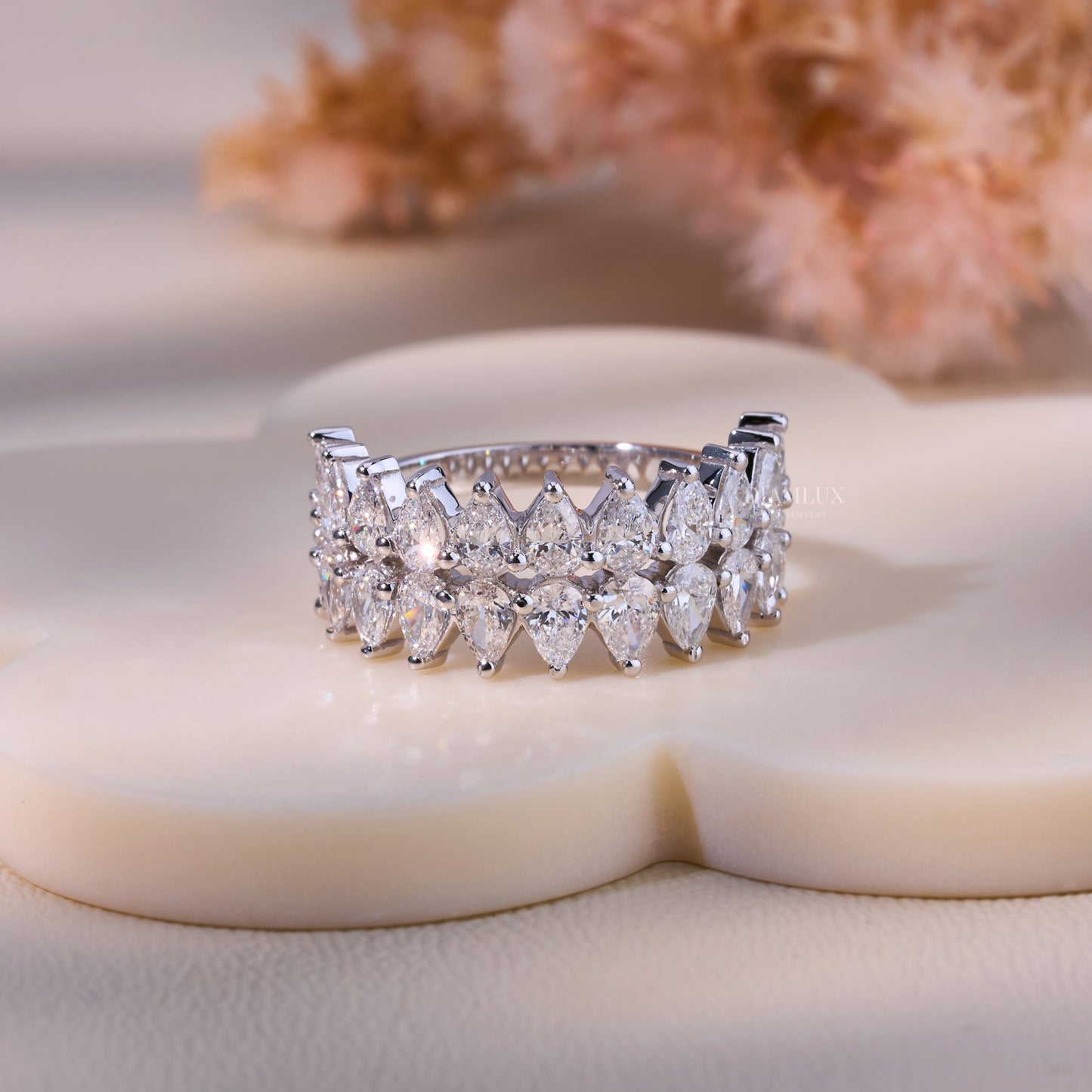 10kt Gold Lab Diamond Ring Diamlux Fine Jewelry