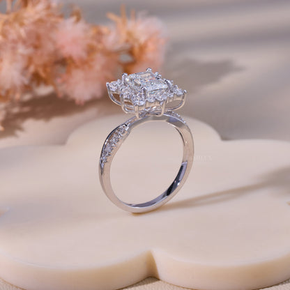 10kt Gold Lab Diamond Ring Diamlux Fine Jewelry