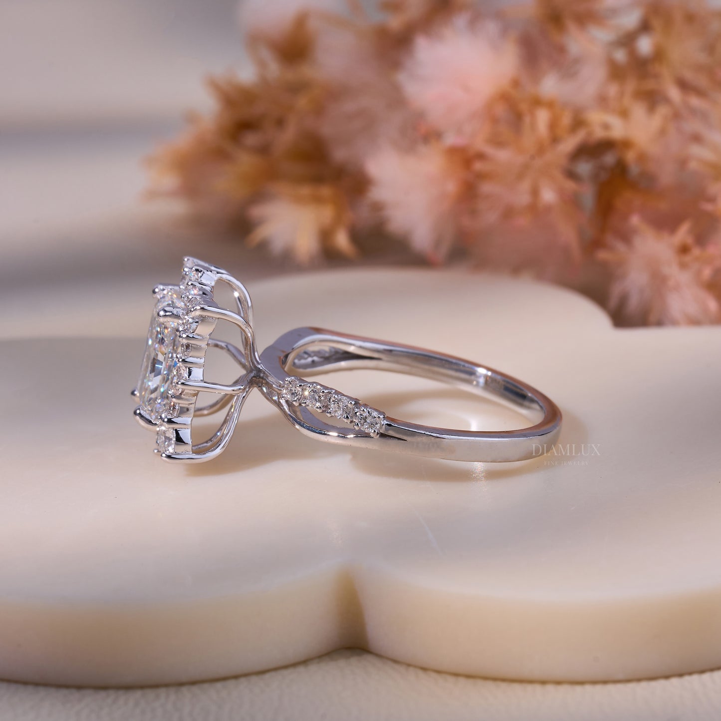 10kt Gold Lab Diamond Ring Diamlux Fine Jewelry