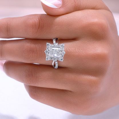 10kt Gold Lab Diamond Ring Diamlux Fine Jewelry
