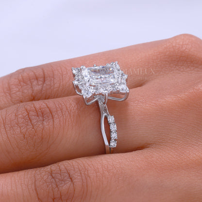 10kt Gold Lab Diamond Ring Diamlux Fine Jewelry