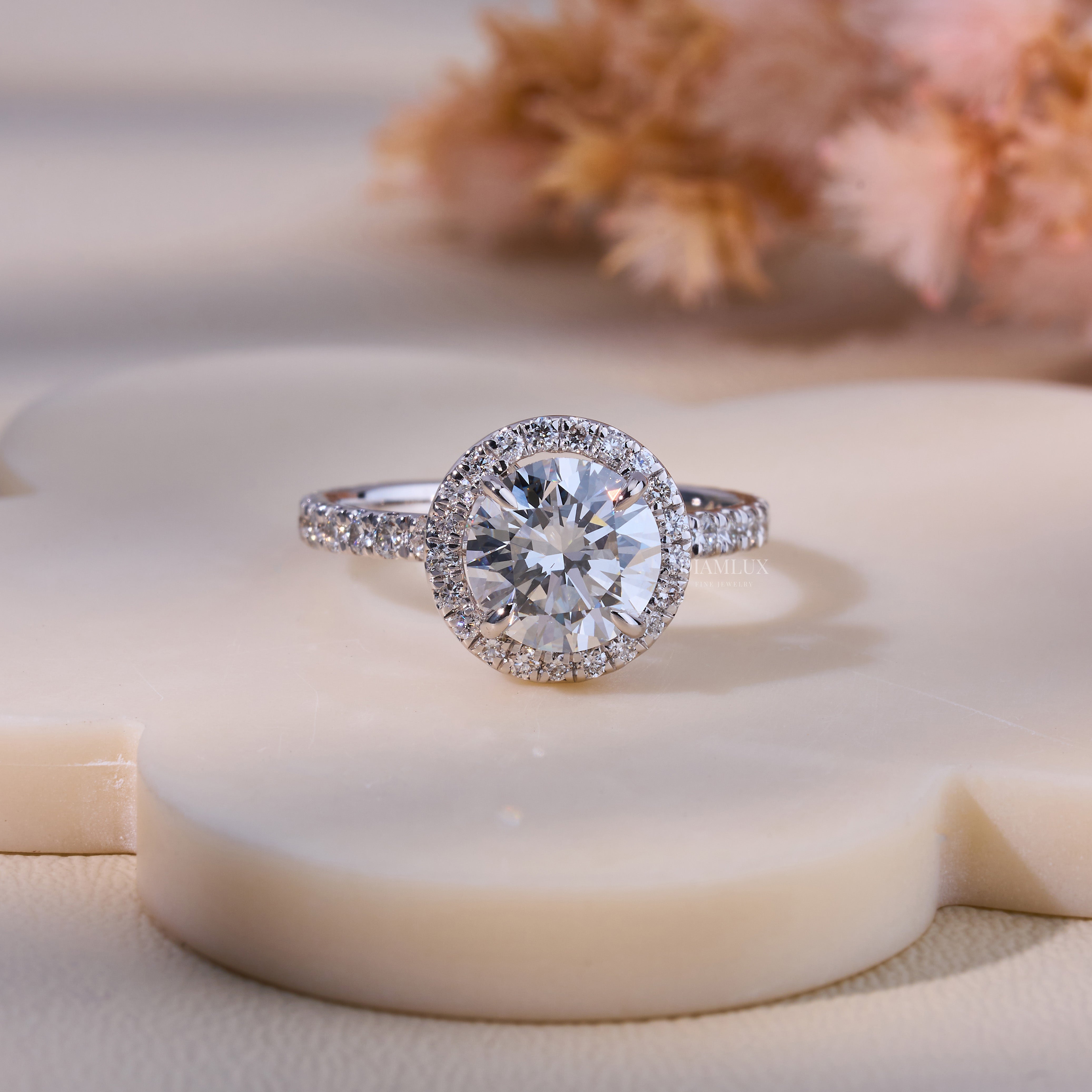 10kt Gold Lab Diamond Ring Diamlux Fine Jewelry