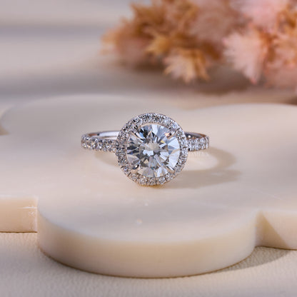 10kt Gold Lab Diamond Ring Diamlux Fine Jewelry