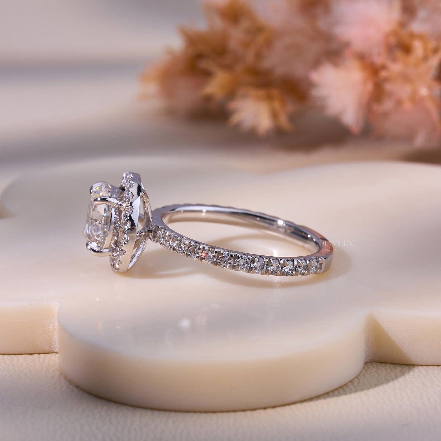 10kt Gold Lab Diamond Ring Diamlux Fine Jewelry