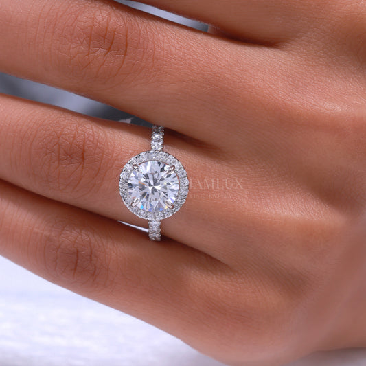 10kt Gold Lab Diamond Ring Diamlux Fine Jewelry