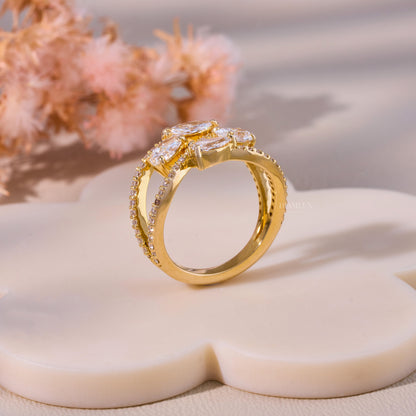 10kt Gold Lab Diamond Ring Diamlux Fine Jewelry