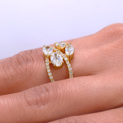 10kt Gold Lab Diamond Ring Diamlux Fine Jewelry