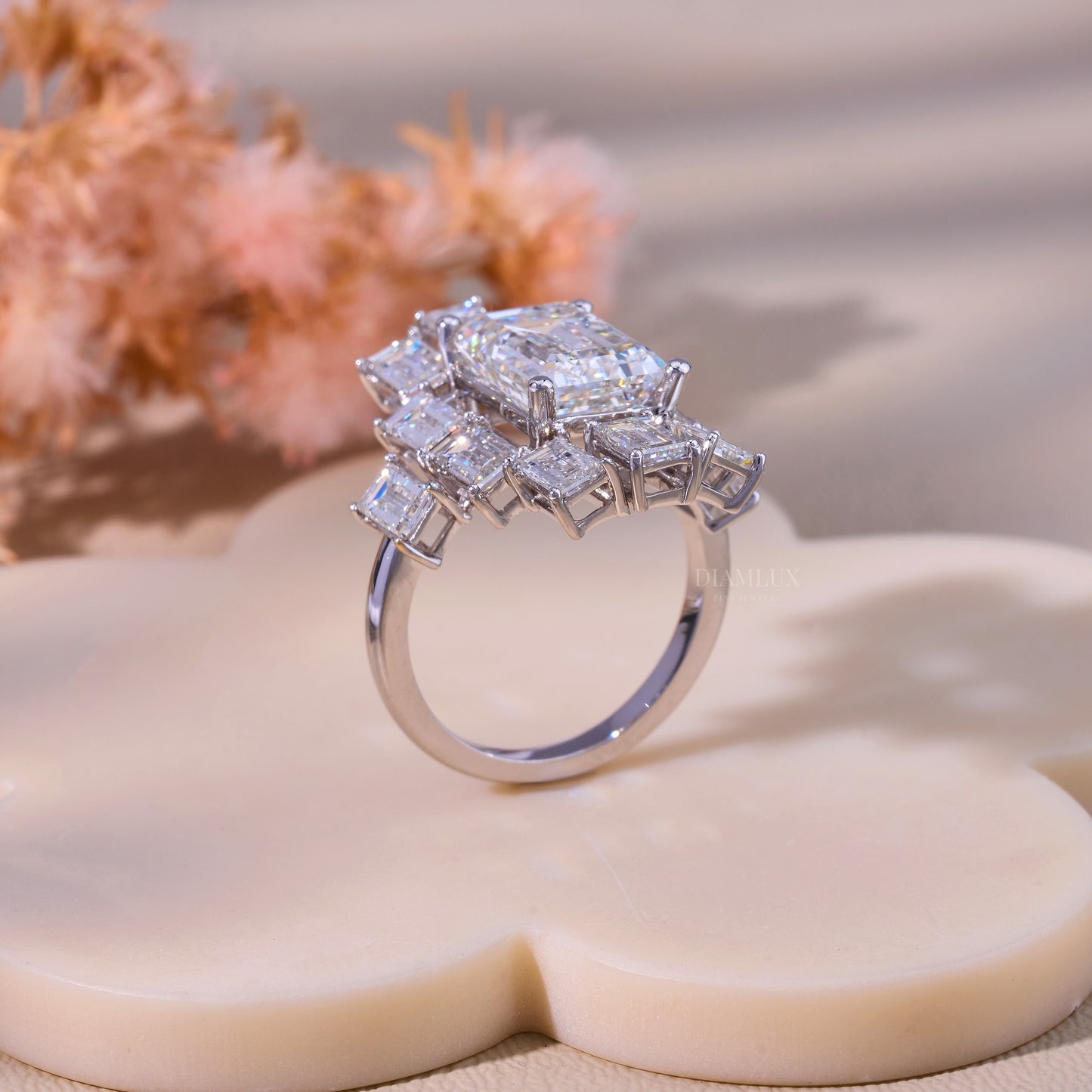 10kt Gold Lab Diamond Ring Diamlux Fine Jewelry