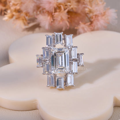 10kt Gold Lab Diamond Ring Diamlux Fine Jewelry