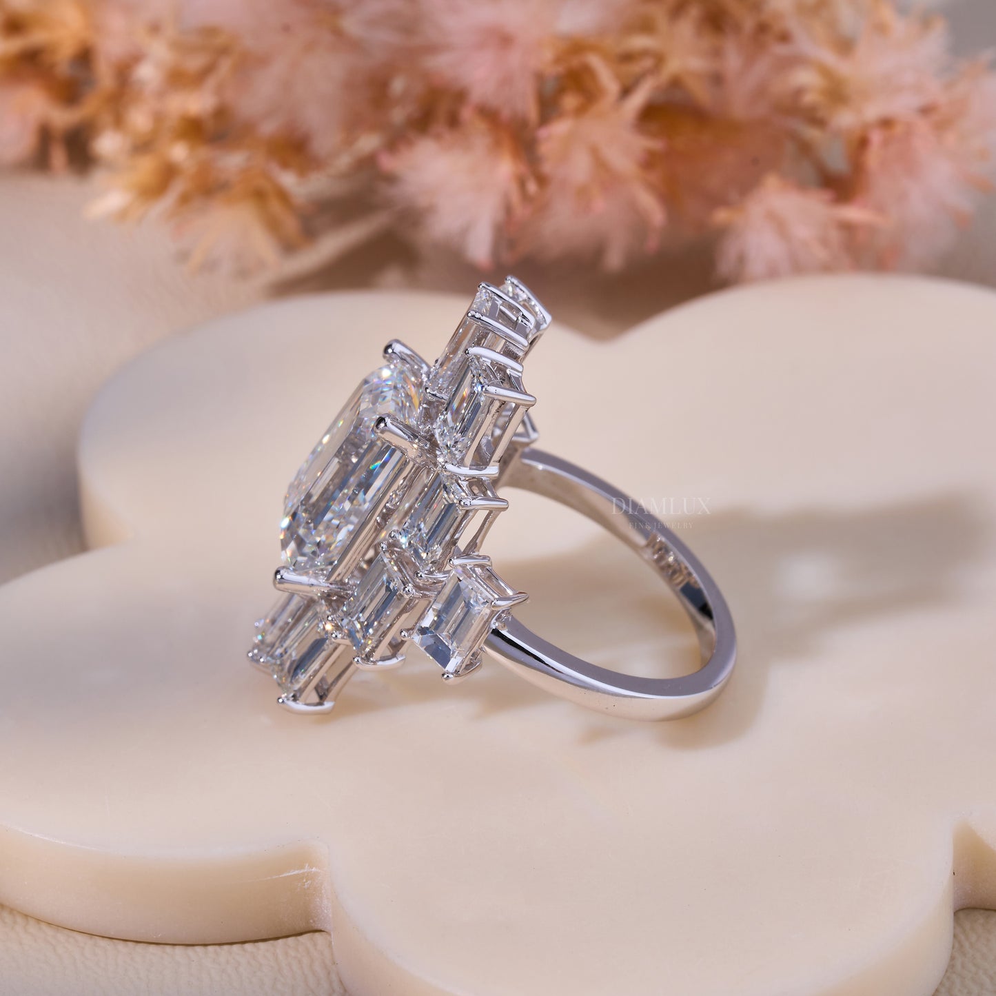 10kt Gold Lab Diamond Ring Diamlux Fine Jewelry