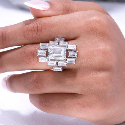 10kt Gold Lab Diamond Ring Diamlux Fine Jewelry